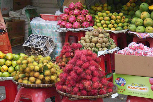 Frutas tropicales de Hainan 2、