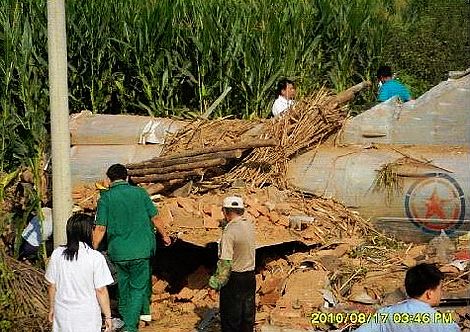 accidente aéreo, Liaoning