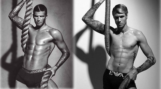 John James copia a Beckham