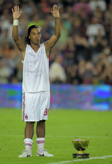 El Barça gana el Gamper de Ronaldinho