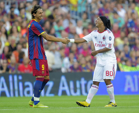 El Barça gana el Gamper de Ronaldinho