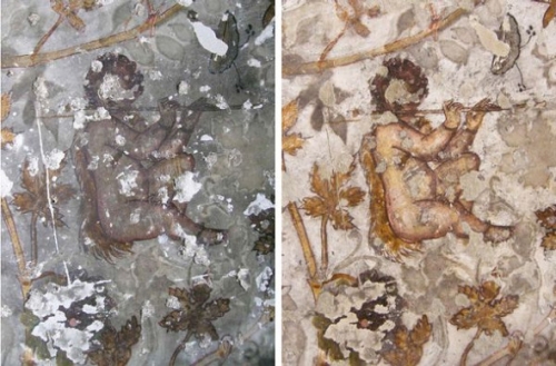 Los frescos de la misteriosa ciudad Petra recuperan esplendor 3