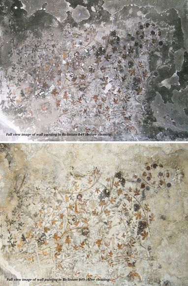 Los frescos de la misteriosa ciudad Petra recuperan esplendor 4