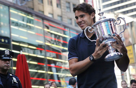 Nadal da la vuelta a Nueva York con la copa del Abierto US