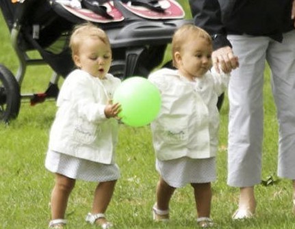 Nuevas fotos de la gemela hija de Federer