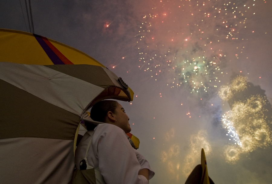 México-fuegos-artificio-conmemorar-Bicentenario