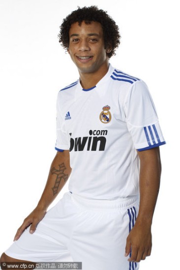 Las fotos oficiales de Real Madrid,Marcelo