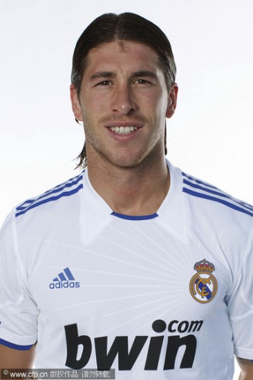 Las fotos oficiales de Real Madrid,Ramos