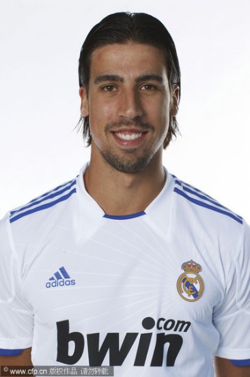 Las fotos oficiales de Real Madrid,Khedira