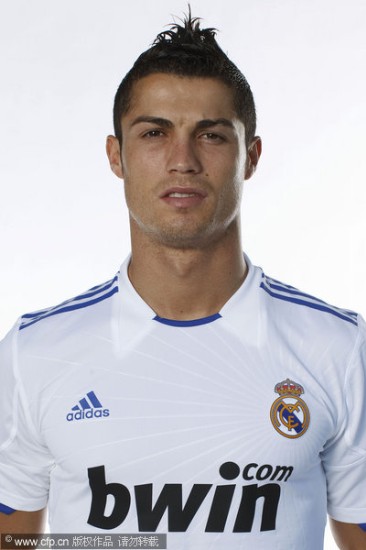 Las fotos oficiales de Real Madrid,Cristiano Ronaldo