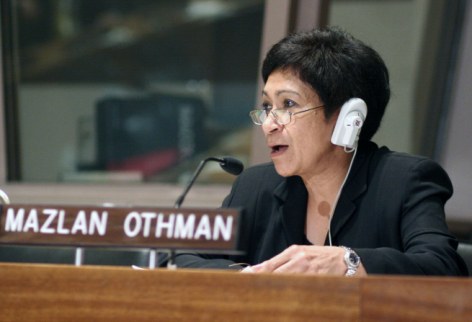 extraterrestres-ONU-embajadora-Mazlan Othman
