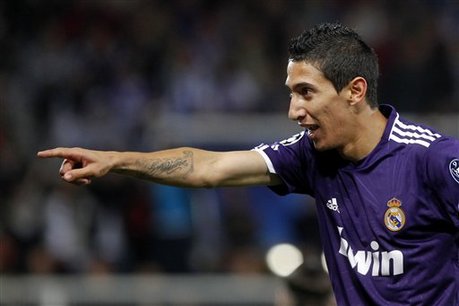 Di María da alas al Real Madrid contra Auxerre