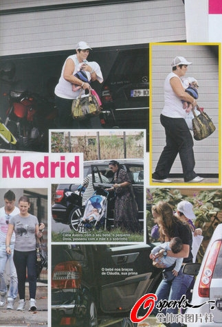 El hijo de Cristiano Ronaldo aparece en la revista portuguesa