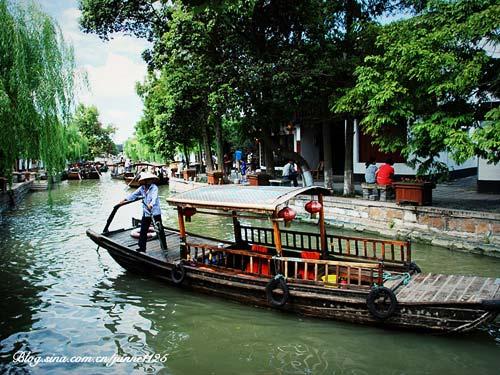 Zhujiajiao pueblo agua Shanghai 6