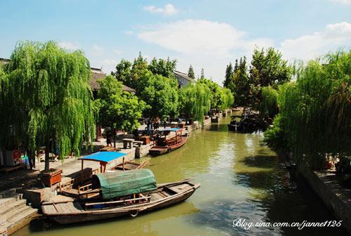 Zhujiajiao pueblo agua Shanghai 9