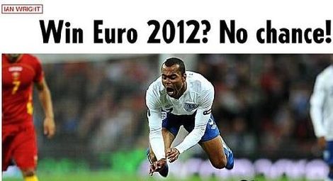 Wright critica el juego de Inglaterra y niega sus posibilidades para la Eurocopa 2011