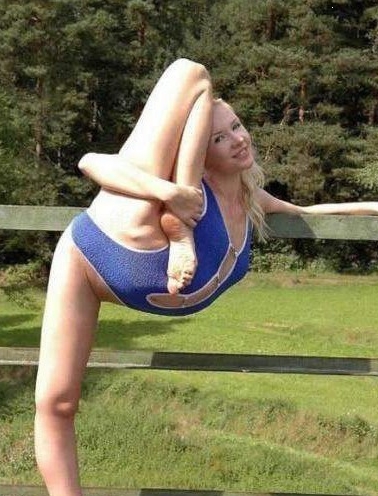 La mujer más flexible del mundo