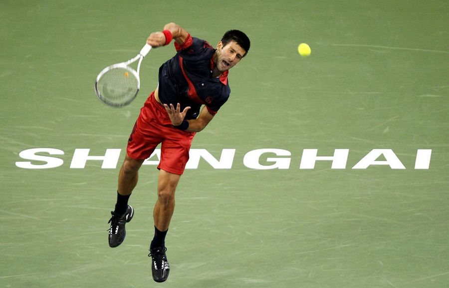 Master 1000 Shanghai: Novak Djokovic derrota a Ivan Ljubicic por 6-3, 6-3