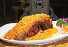 Comida historia restaurante Chengdú Los Tres Reinos 3