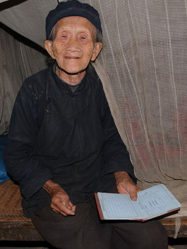 Anciana 125 años de edad mujer más vieja China 1