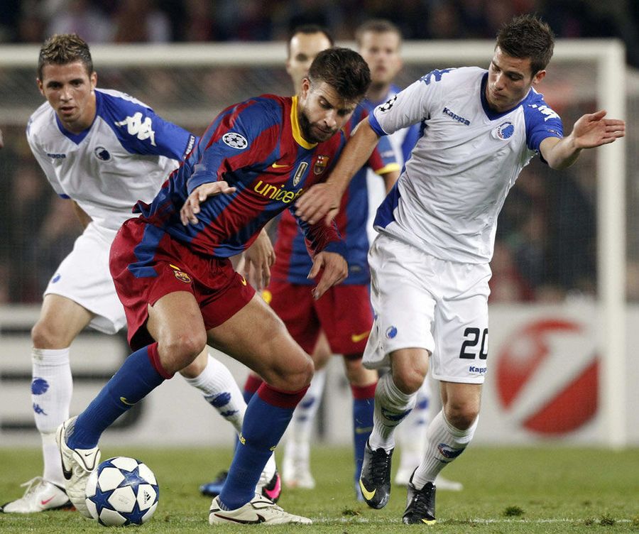Dos goles de Messi, el Barça derrota al Copenhagen con 2-0