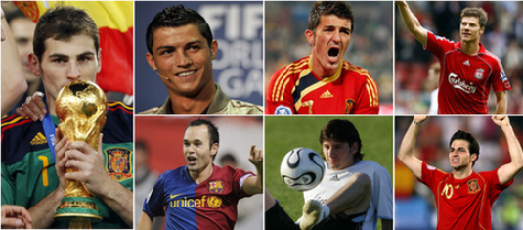Messi: 'Los que prefiero para el Balón de Oro son Xavi e Iniesta'