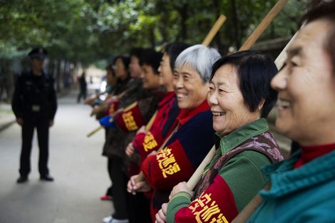 Una patrulla ,Las jubiladas