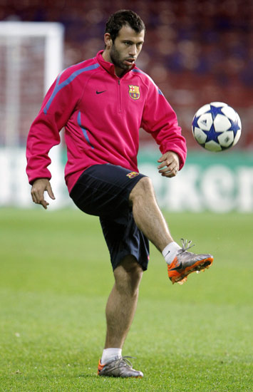 La Copa de Europa 2011: el Barça prepara para el partido contra Copenhague