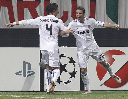 Real Madrid empata 2-2 con Milán en Liga de Campeones