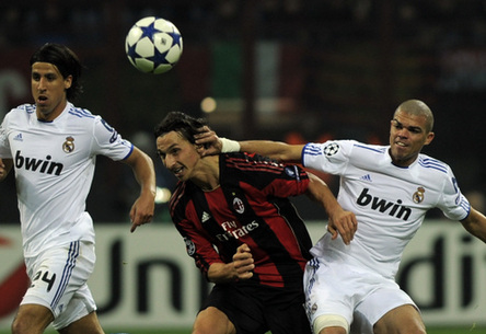 Real Madrid empata 2-2 con Milán en Liga de Campeones