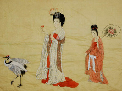 mujer pintura china 1
