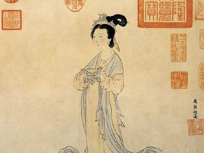 mujer pintura china 8