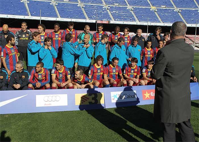 El Barça se hace la foto oficial de la nueva temporada