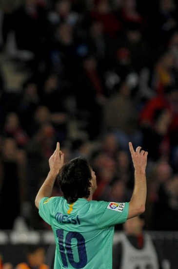 El Barça derrota a Almería con 8-0, Messi expresa su gran alegría
