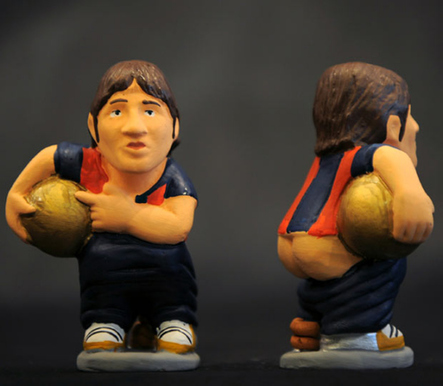 ¨Caganer¨---Están en baño los futbolistas españoles 