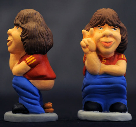 ¨Caganer¨---Están en baño los futbolistas españoles 