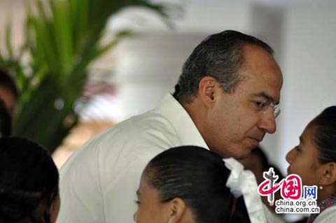COP16, cambio climático, Cancún, Felipe Calderón, negociación 3