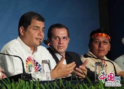 Rafael Correa Lucha cambio climático más política técnica 1