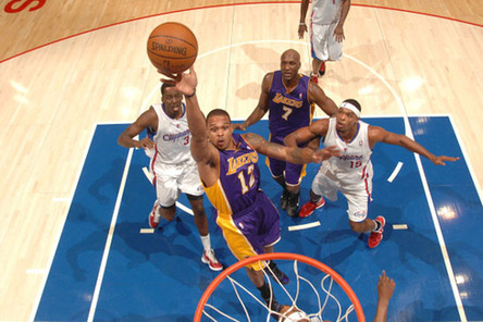 Lakers 87 --- Los Angeles Clippers 86