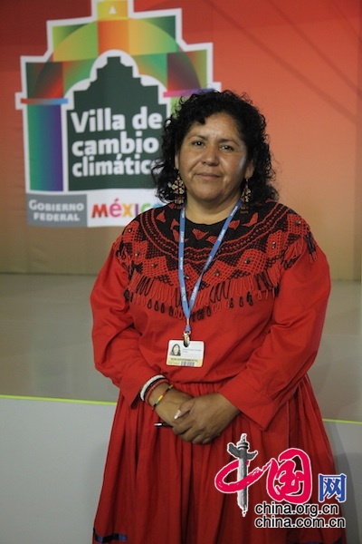 Monica Portillo González, Coordinadora de la Mesa de Medio Ambiente del Consegjo Consultivo de la CDI(Comisión para el Desarrollo de los Pueblos Indígenas) 