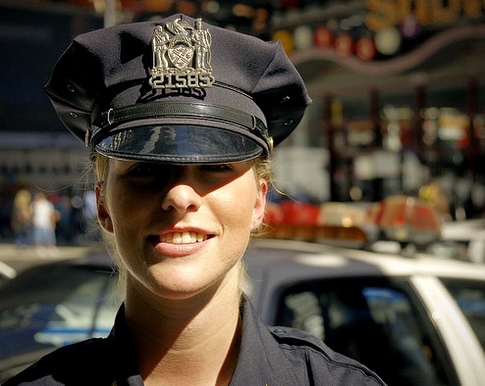 Policía bonita de Nueva York, Estados Unidos