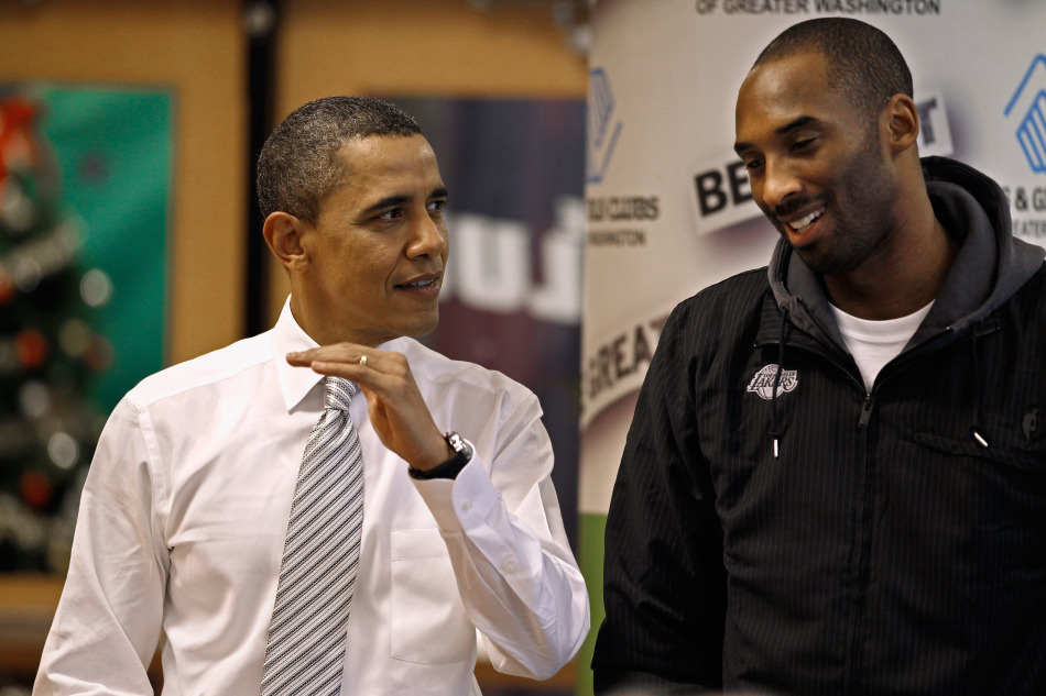 Obama se entrevista con L.A. Lakers