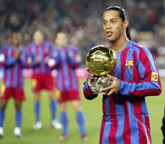 La vida de Ronaldinho, como una leyenda