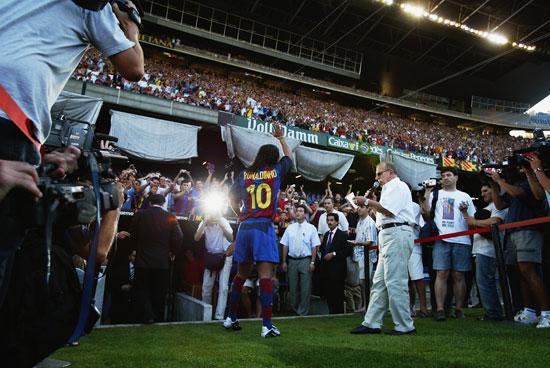 La vida de Ronaldinho, como una leyenda