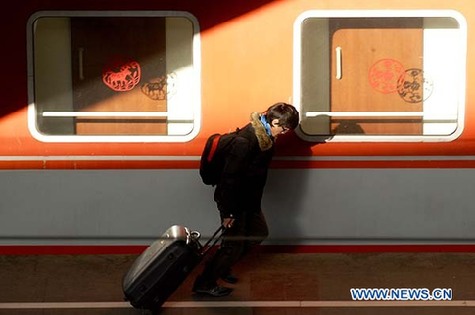 China utilizará más trenes para garantizar transporte durante Fiesta de Primavera