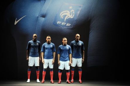 Presentación de la nueva ropa de la selección francesa