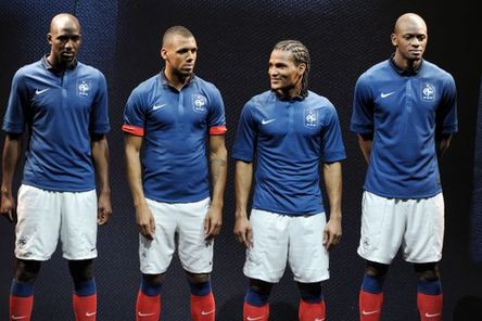 Presentación de la nueva ropa de la selección francesa