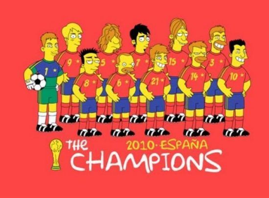 La Familia de Simpson ¨la selección española¨