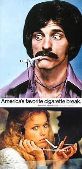 Los carteles antiguos del tabaco