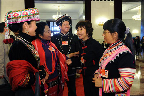 Las mujeres delegadas de la IV Sesión del XI Comité Nacional de la CCPPCh